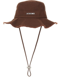 JACQUEMUS Unisex Cappello Artichaut Brown
