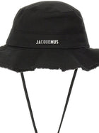 JACQUEMUS Unisex Artichaut Hat Black, view 3