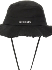 JACQUEMUS Unisex Artichaut Hat Black, view 3