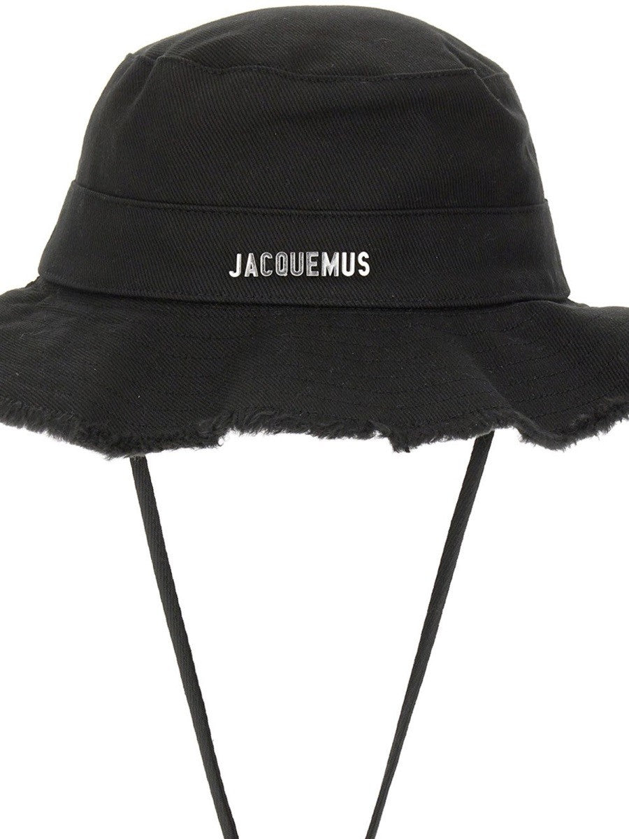 JACQUEMUS Unisex Artichaut Hat Black, view 3