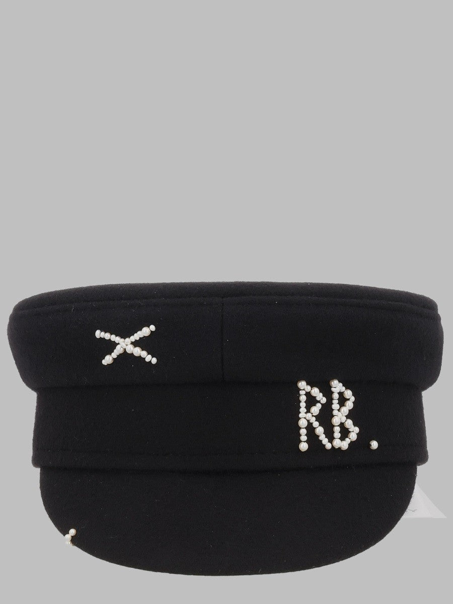 Ruslan Baginskiy Women's Cappello Baker Boy Black