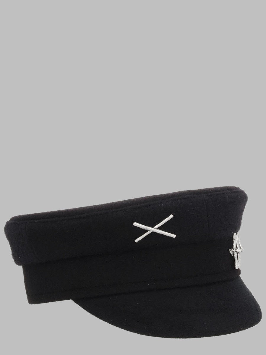 Ruslan Baginskiy Women's Cappello Baker Boy Black