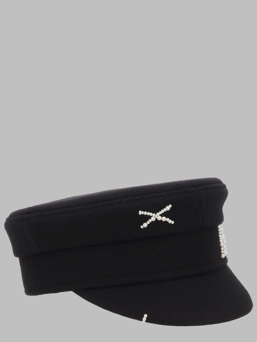 Ruslan Baginskiy Women's Cappello Baker Boy Black