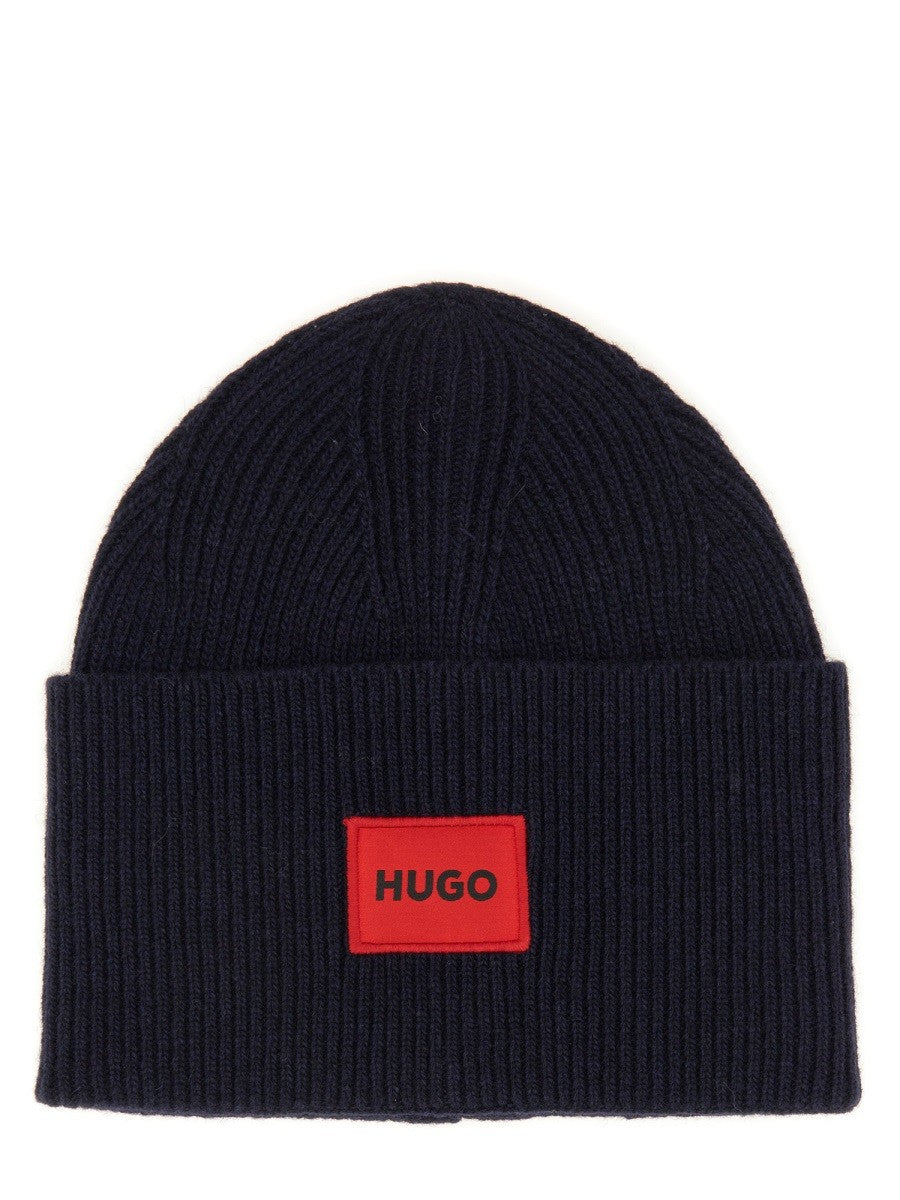 HUGO BOSS Men's Berretto Xaff Blue