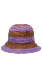 Paul Smith Women's Hat with Patch Purple, view 2
