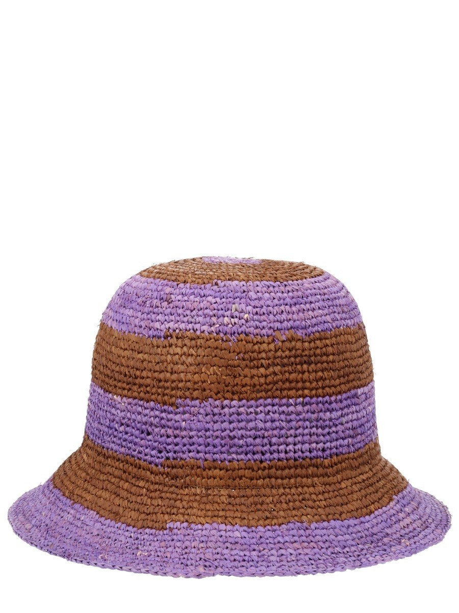 Paul Smith Women's Cappello Con Patch Purple