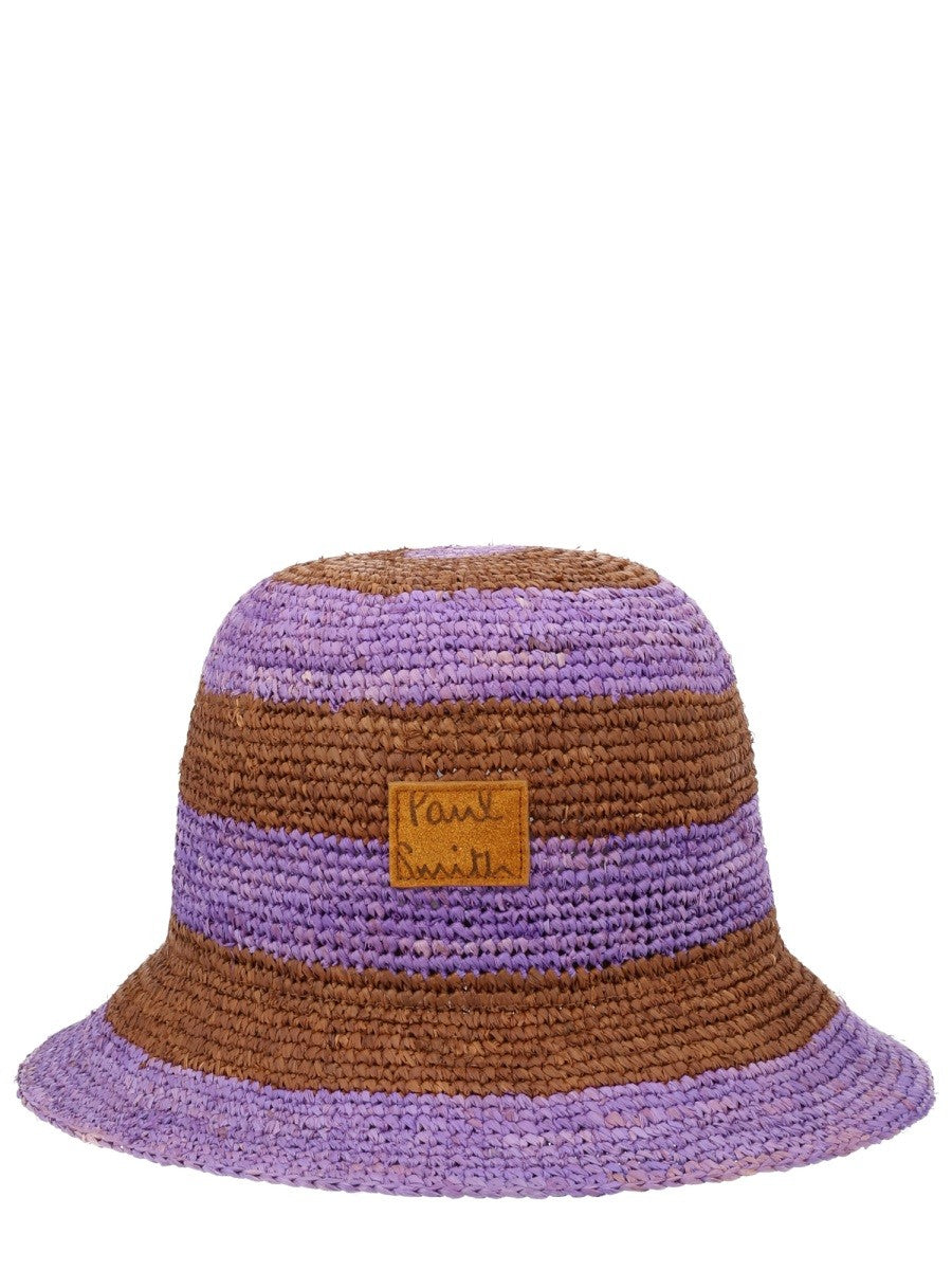 Paul Smith Women's Cappello Con Patch Purple