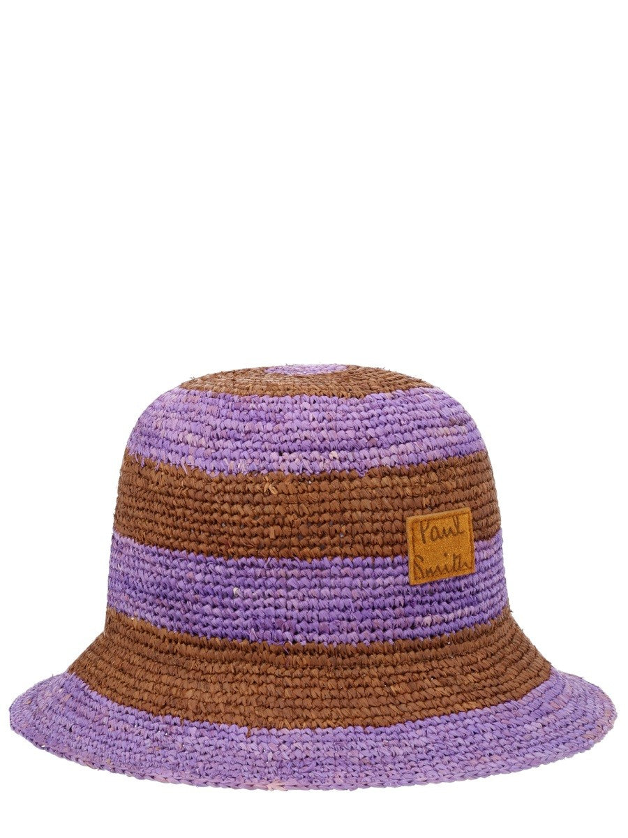 Paul Smith Women's Cappello Con Patch Purple