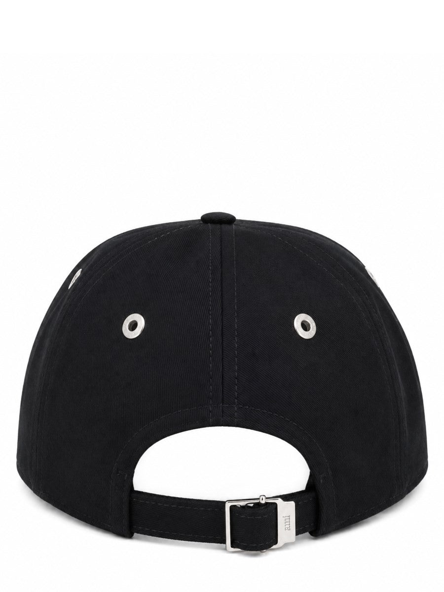 Ami Paris Unisex Cappello DA Baseball Ami DE Coeur Black