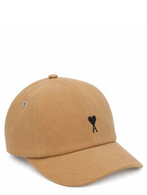 Ami Paris Unisex Baseball Cap Ami DE Coeur Beige, view 3