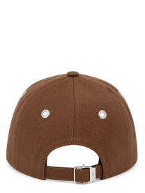Ami Paris Unisex Cappello DA Baseball Ami DE Coeur Brown