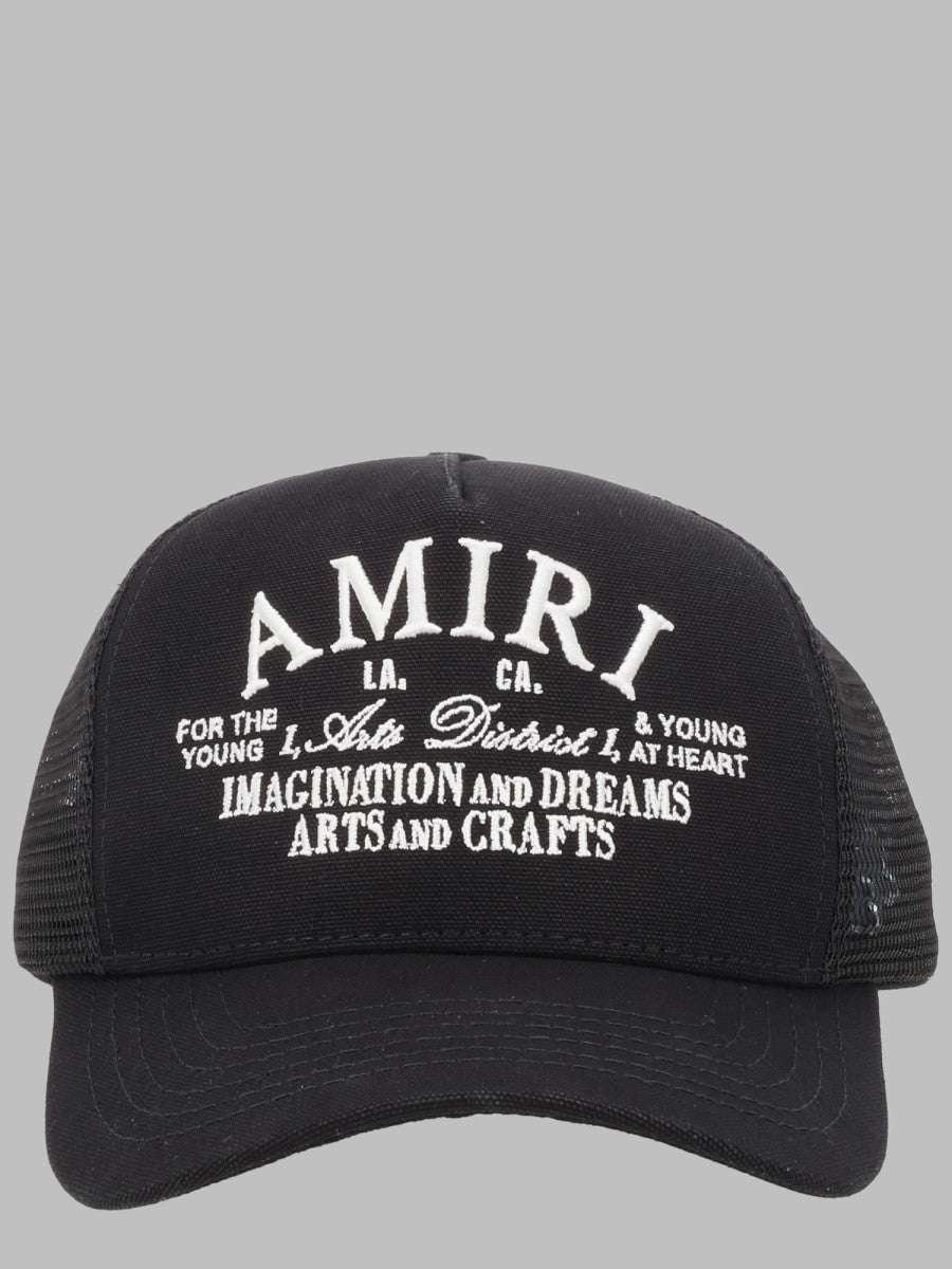 AMIRI Men's Cappello Da Baseball Arts District Black