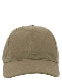 Saint Laurent Men's Cappello DA Baseball Cassandre Brown