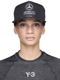 Y-3 Unisex Cappello DA Baseball Con Amg Black