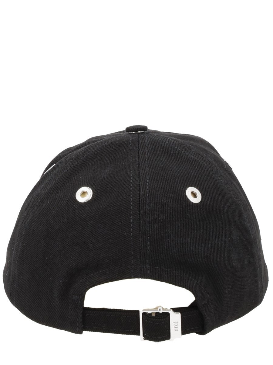 Ami Paris Unisex Baseball Cap Black