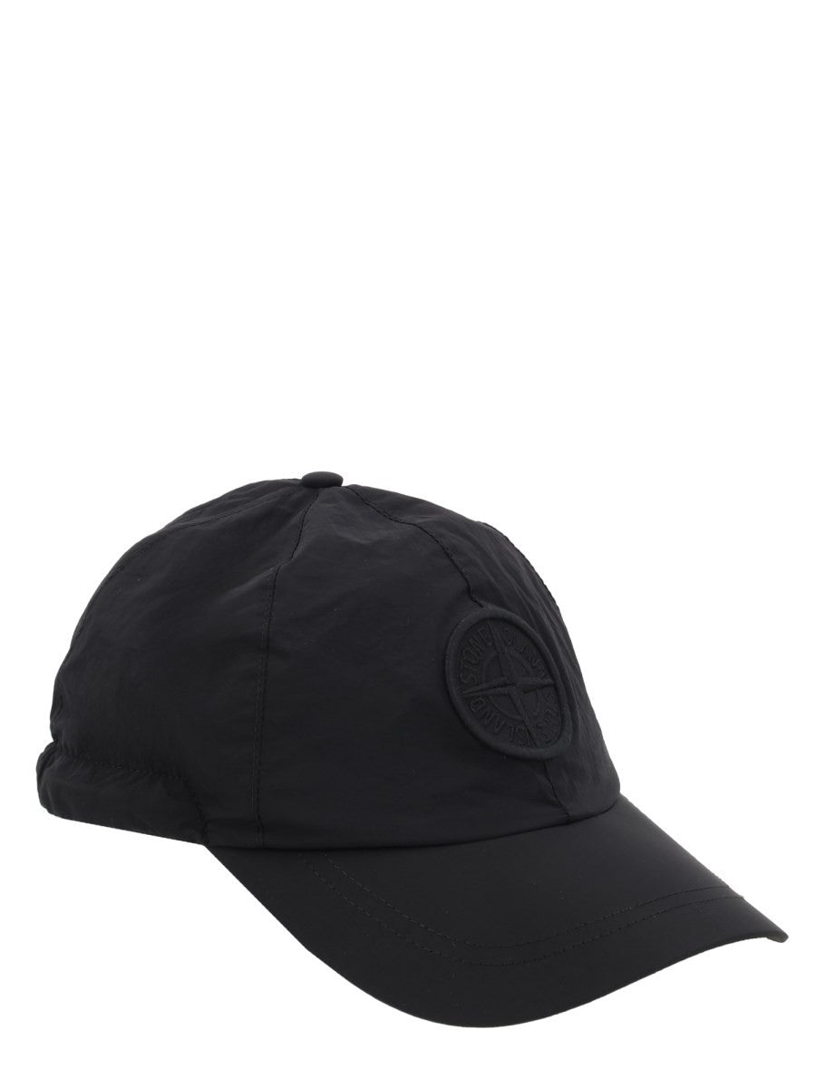Stone Island Men's Cappello DA Baseball Con Black