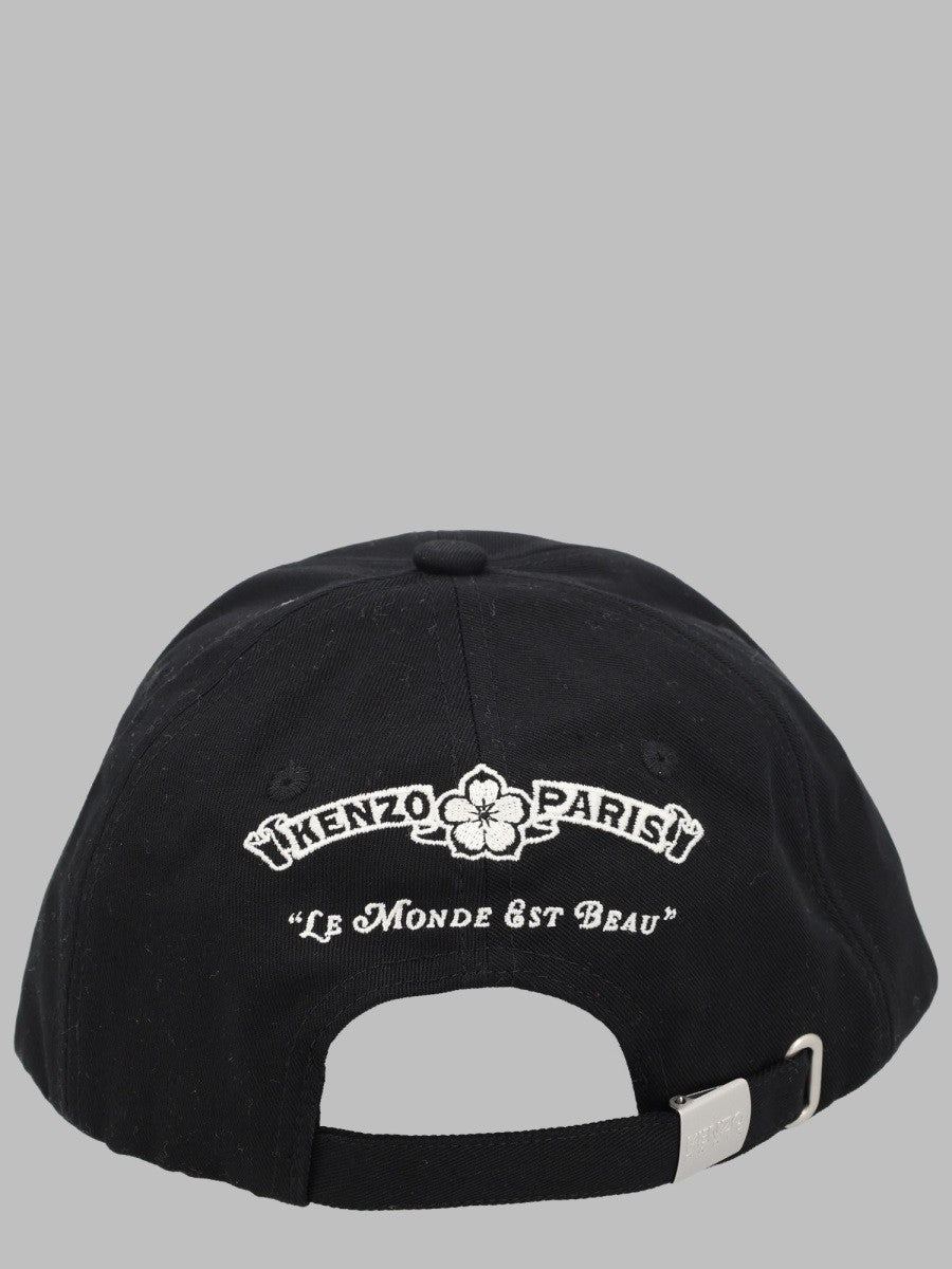 Kenzo Men's Cappello DA Baseball Con Black