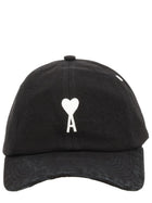 Ami Paris Unisex Baseball Cap Black
