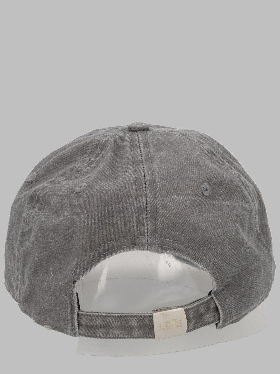 MM6 Maison Margiela Men's Cappello DA Baseball Con Grey