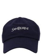 Saint Laurent Men's Baseball Cap Blue