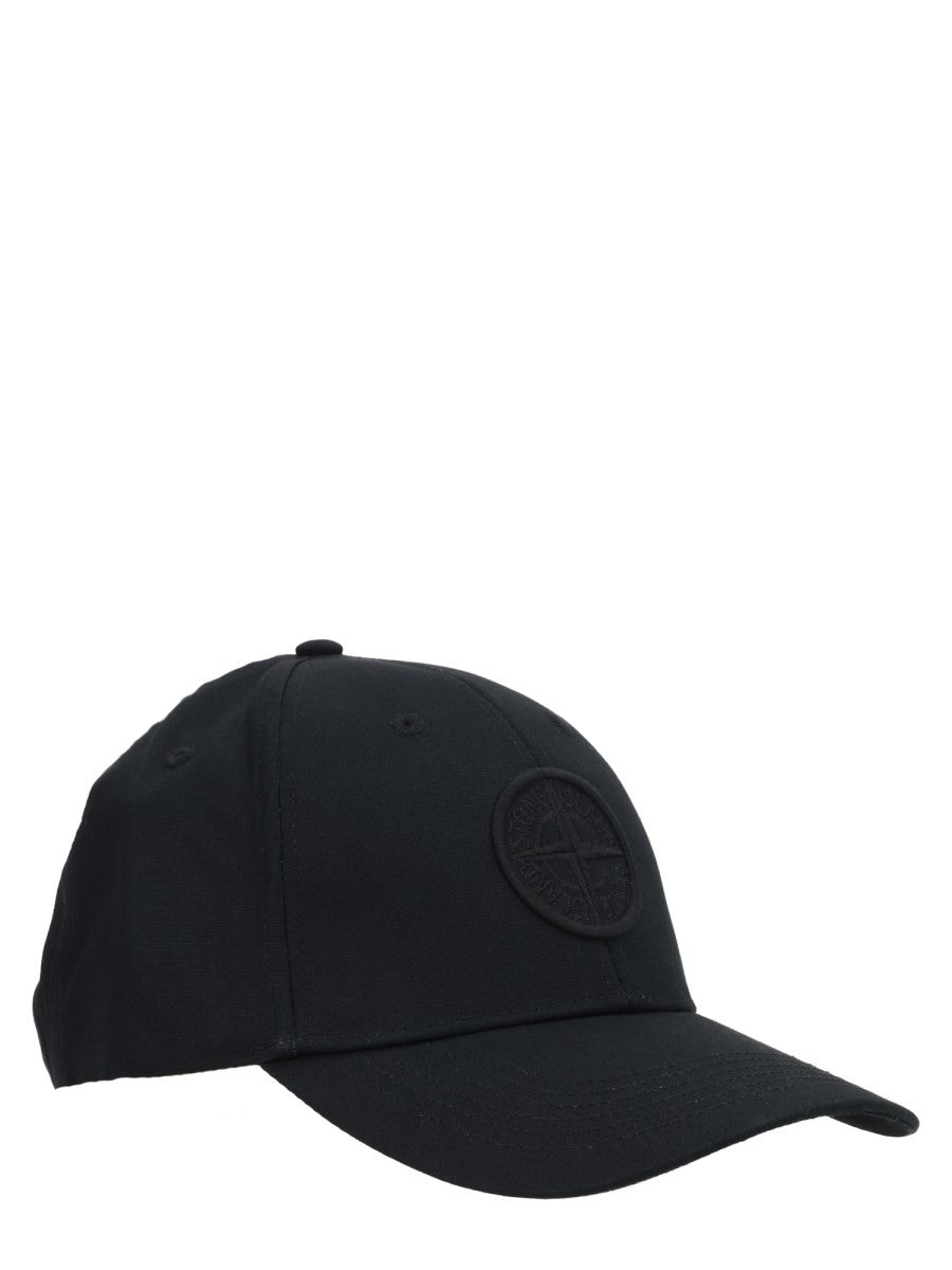 Stone Island Men's Cappello DA Baseball Con Black