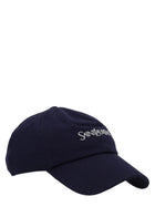 Saint Laurent Men's Baseball Cap Blue