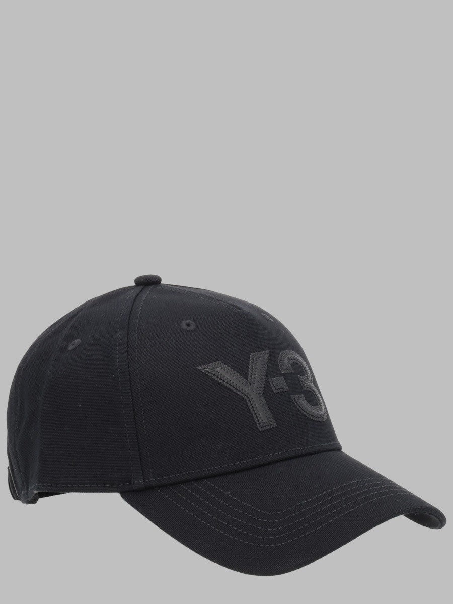 Y-3 Unisex Cappello DA Baseball Con Black
