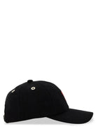 Ami Paris Unisex Baseball Cap Black, view 3