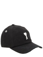 Ami Paris Unisex Baseball Cap Black