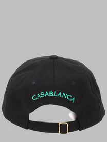 Casablanca Men's Cappello DA Baseball Con Patch Hotel Black