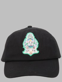 Casablanca Men's Cappello DA Baseball Con Patch Hotel Black