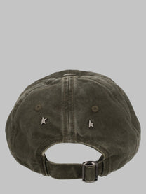 Golden Goose Men's Cappello DA Baseball Con Patch Brown