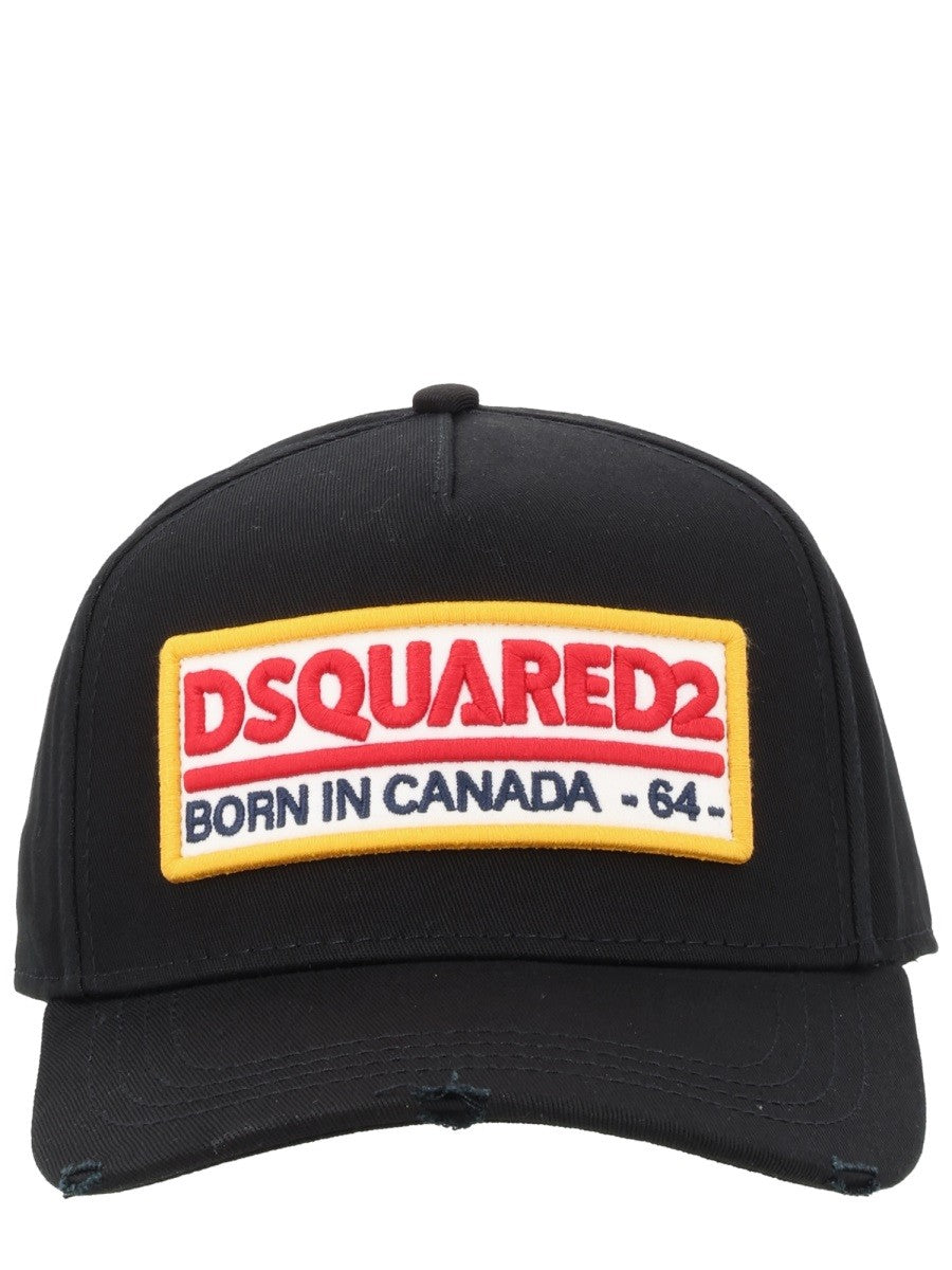 Dsquared2 Men's Baseball Hat Black Dsquared2