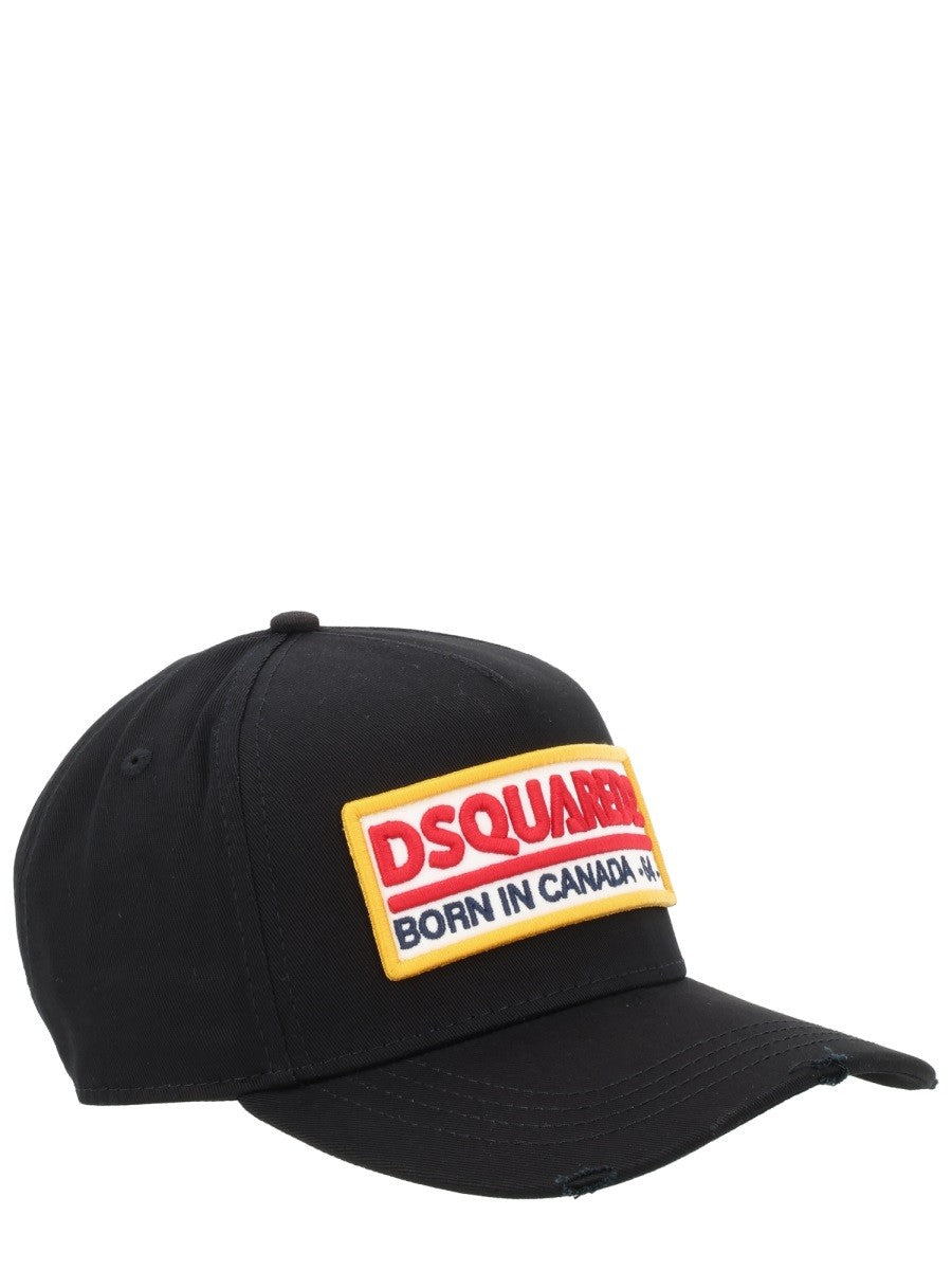 Dsquared2 Men's Baseball Hat Black Dsquared2