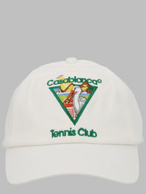 Casablanca Men's Cappello DA Baseball Con Patch White