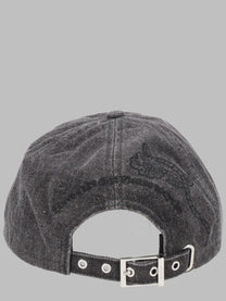 Ganni Women's Cappello Da Baseball Con Ricami Grey