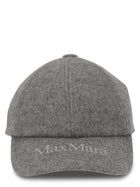 Max Mara Women's Cashmere Baseball Cap Grey
