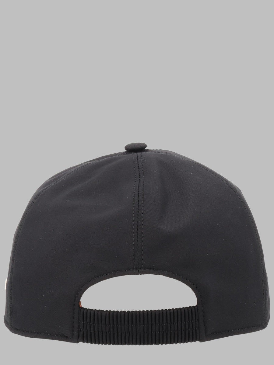 Zegna Men's Cappello Da Baseball Motorin Black