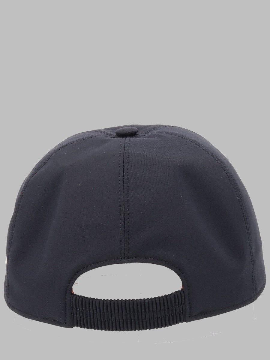 Zegna Men's Cappello Da Baseball Motorin Blue