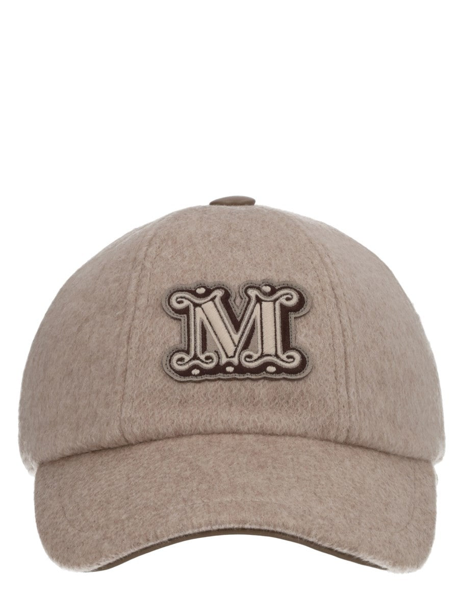 Max Mara Women's Baseball Cap Ordine Beige