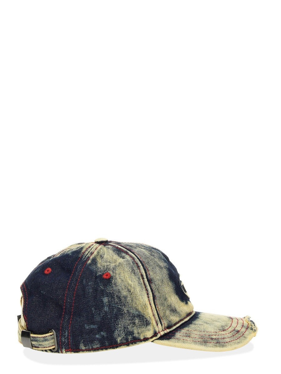 Diesel Men's Cappello DA Baseball Seymon Multicolor Diesel