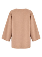 Max Mara Women's Cammello Mohair Cardigan Coat Brown