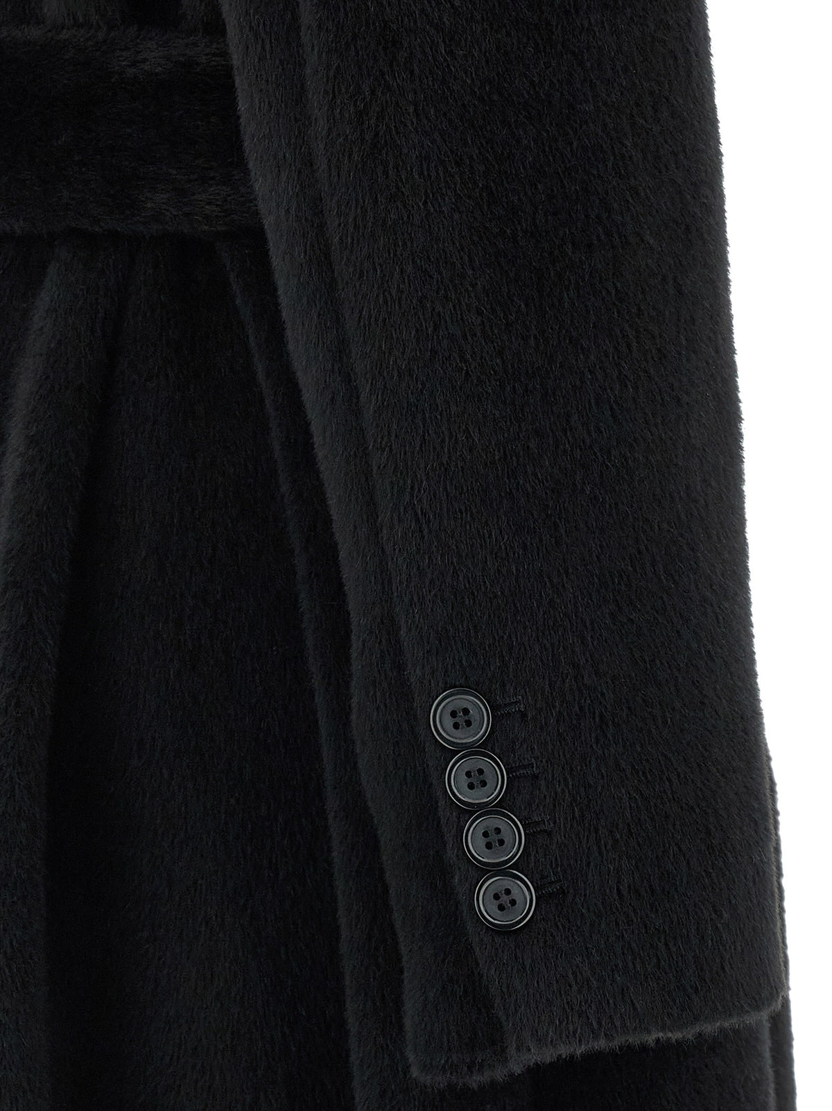 Dolce&amp;Gabbana Waist Coat Belt Coat Black