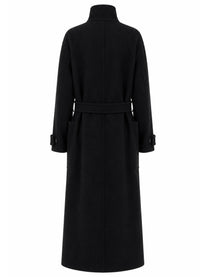 Lemaire Women's Cappotto Con Cintura Black