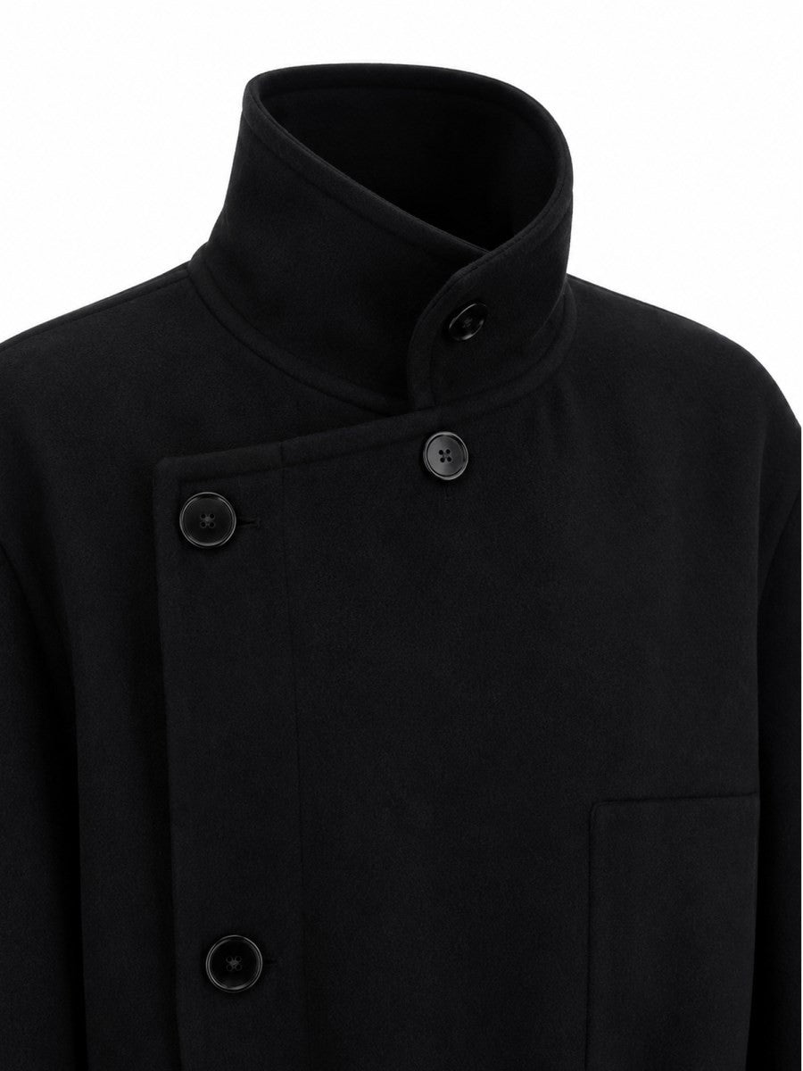 Lemaire Women's Cappotto Con Cintura Black