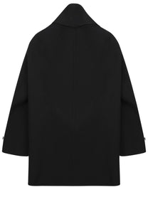 Dior Women's Cappotto Con Sciarpa Black