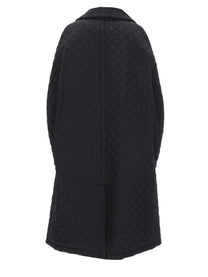 Maison Margiela Women's Cappotto Trapuntato Black