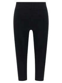 Toteme Capri Leggings Black