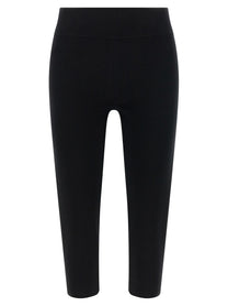 Toteme Capri Leggings Black