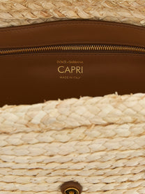Dolce &amp; Gabbana Capri Shoulder Bag Beige
